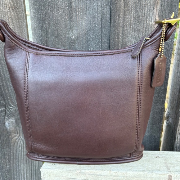 Vintage Coach Slim Duffle Mahogany - Picture 2 of 12